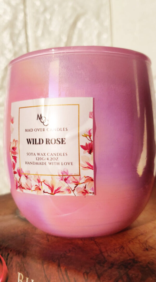 Rose Scented Holographic Candles