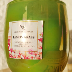 Lemon Grass Scented Holographic Candles